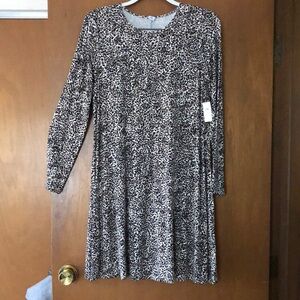 Old Navy A-line casual Long Sleeve Dress